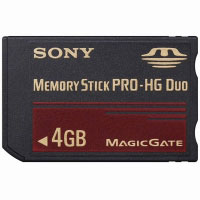 Sony Memory Stick PRO DUO 4GB (MS-EX4G) Sony Memory Stick PRO DUO 4GB (MS-EX4G)